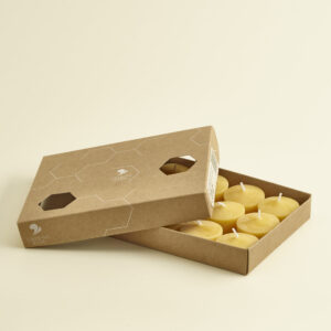 Teelichter gelb 12er Set