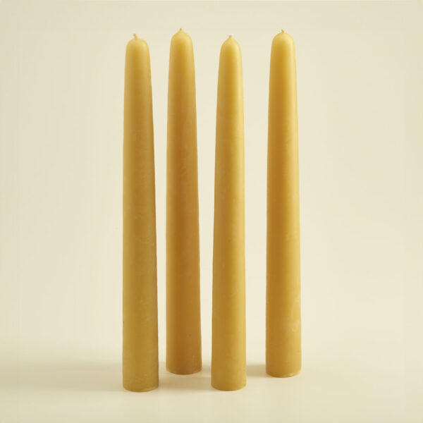 Leuchterkerzen gelb 240x24 4er Set